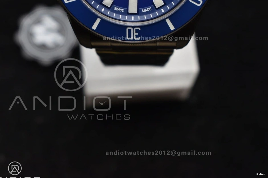 ZF Blue Best V5 A2824 1:1 Bracelet Pelagos Edition on Titanium 1113